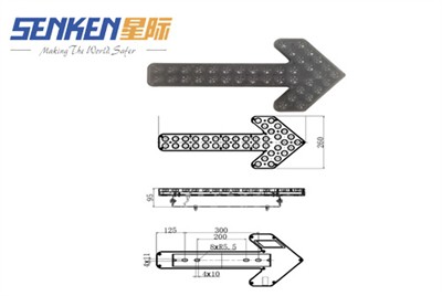 FX6026 Arrow Light: High-LED-varningsljus med hög prestanda för tunga-trafikf...